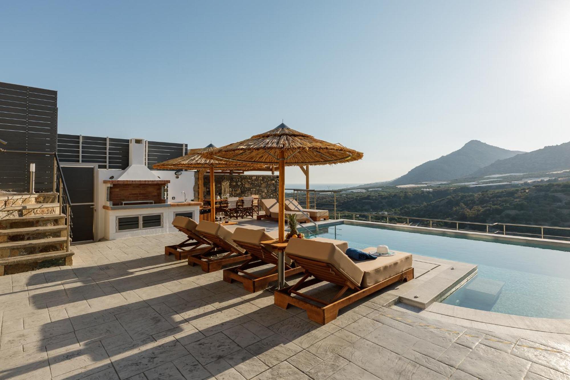 Mediterranean View Villa Makrýgialos Exteriör bild
