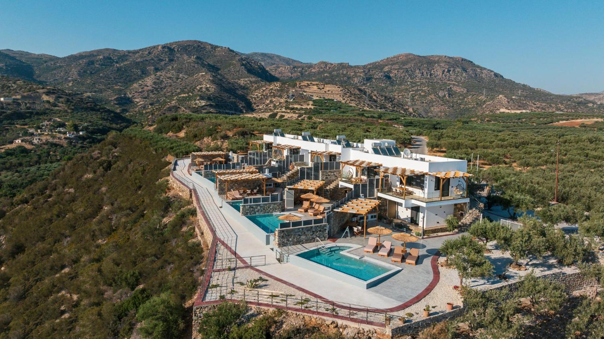Mediterranean View Villa Makrýgialos Exteriör bild