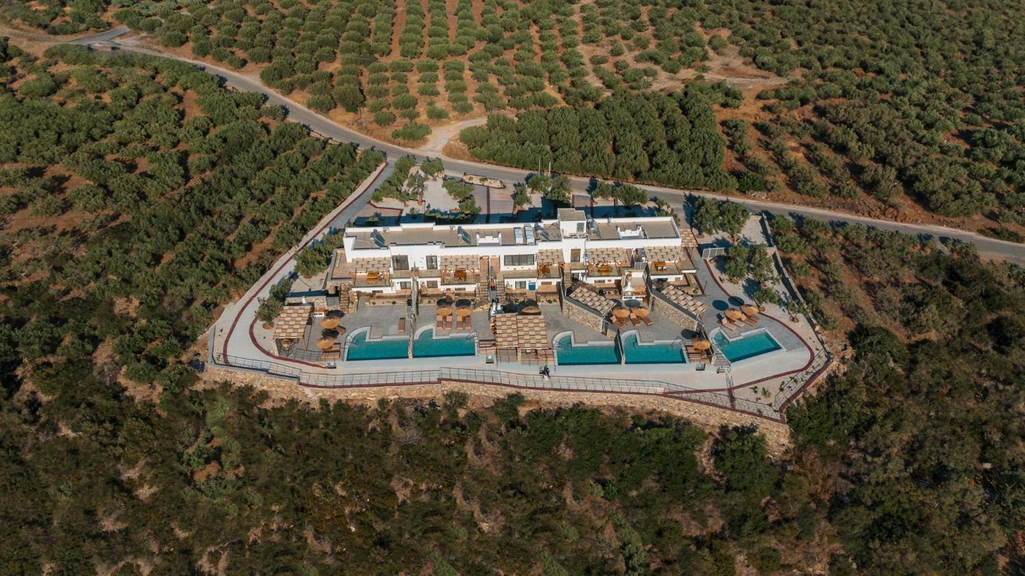 Mediterranean View Villa Makrýgialos Exteriör bild
