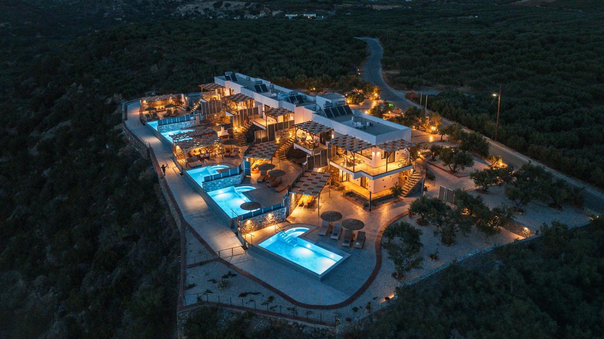 Mediterranean View Villa Makrýgialos Exteriör bild