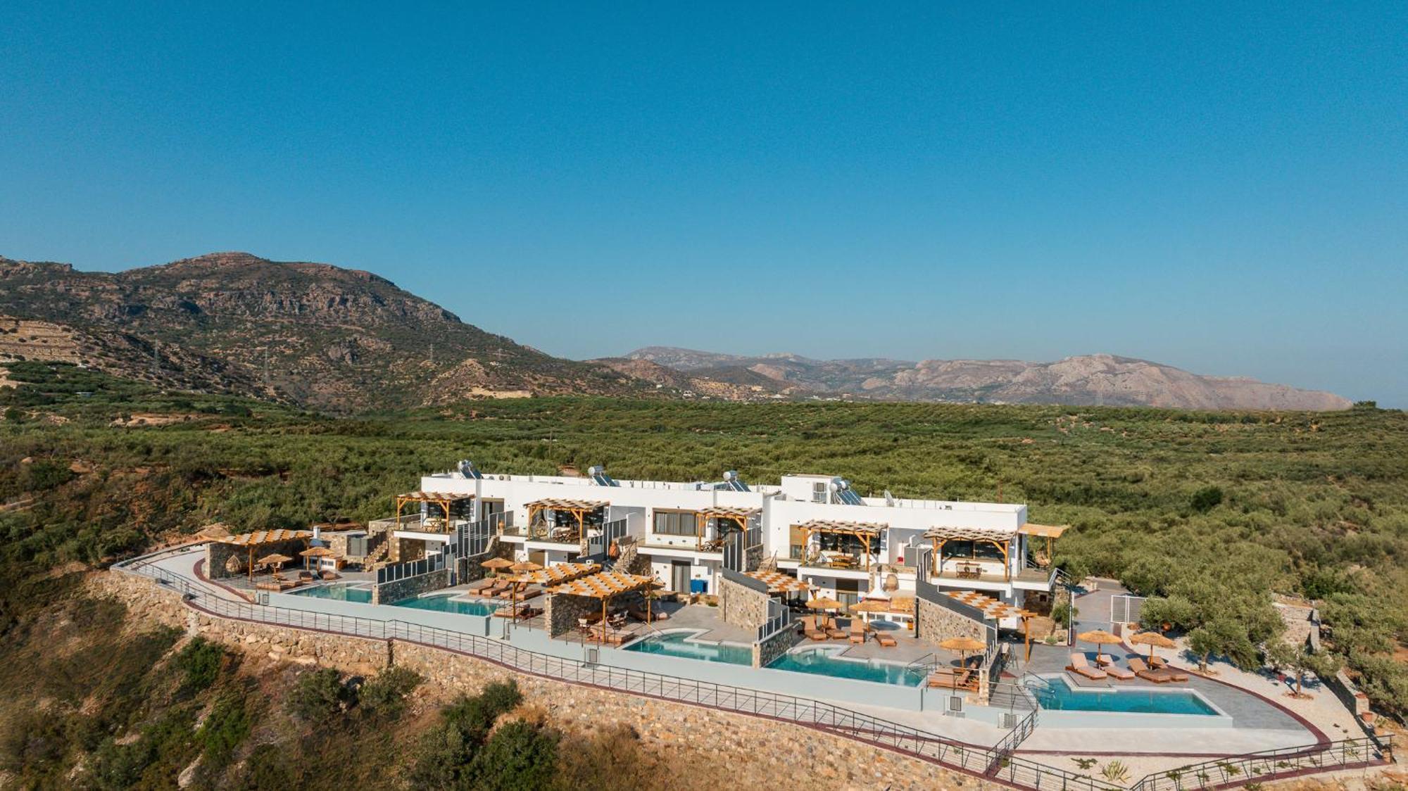 Mediterranean View Villa Makrýgialos Exteriör bild