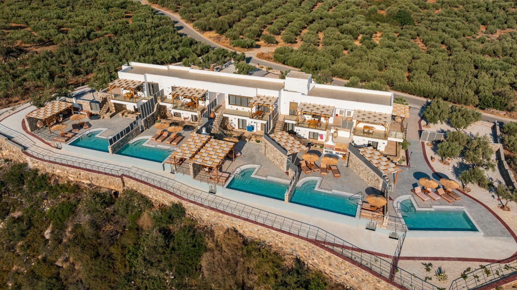 Mediterranean View Villa Makrýgialos Exteriör bild